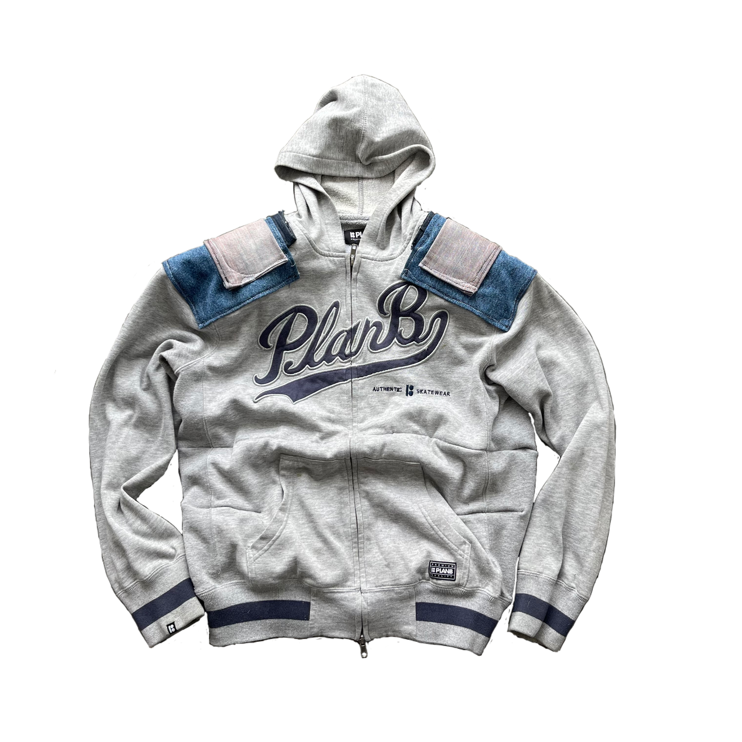 SHOULDER PADDED PLAN B ZIP UP