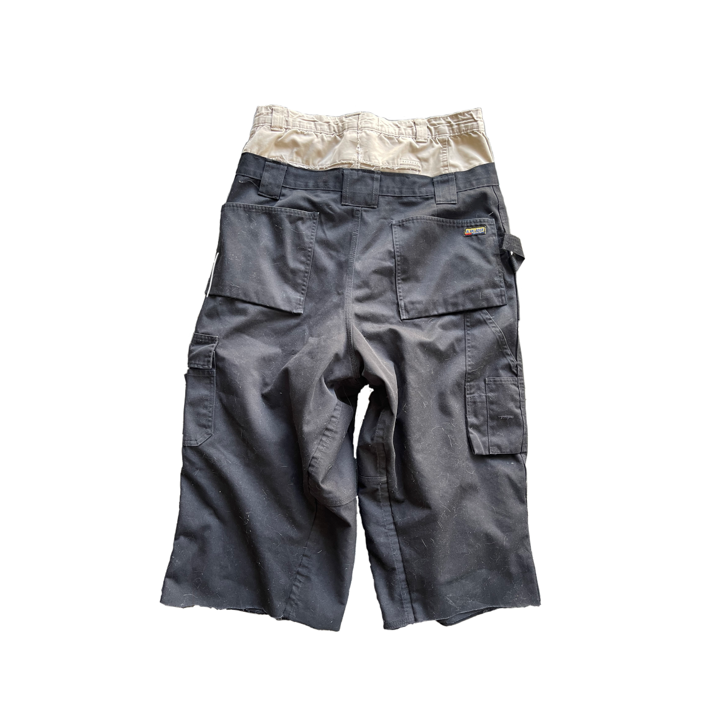 DOUBLE WAIST Capris shorts